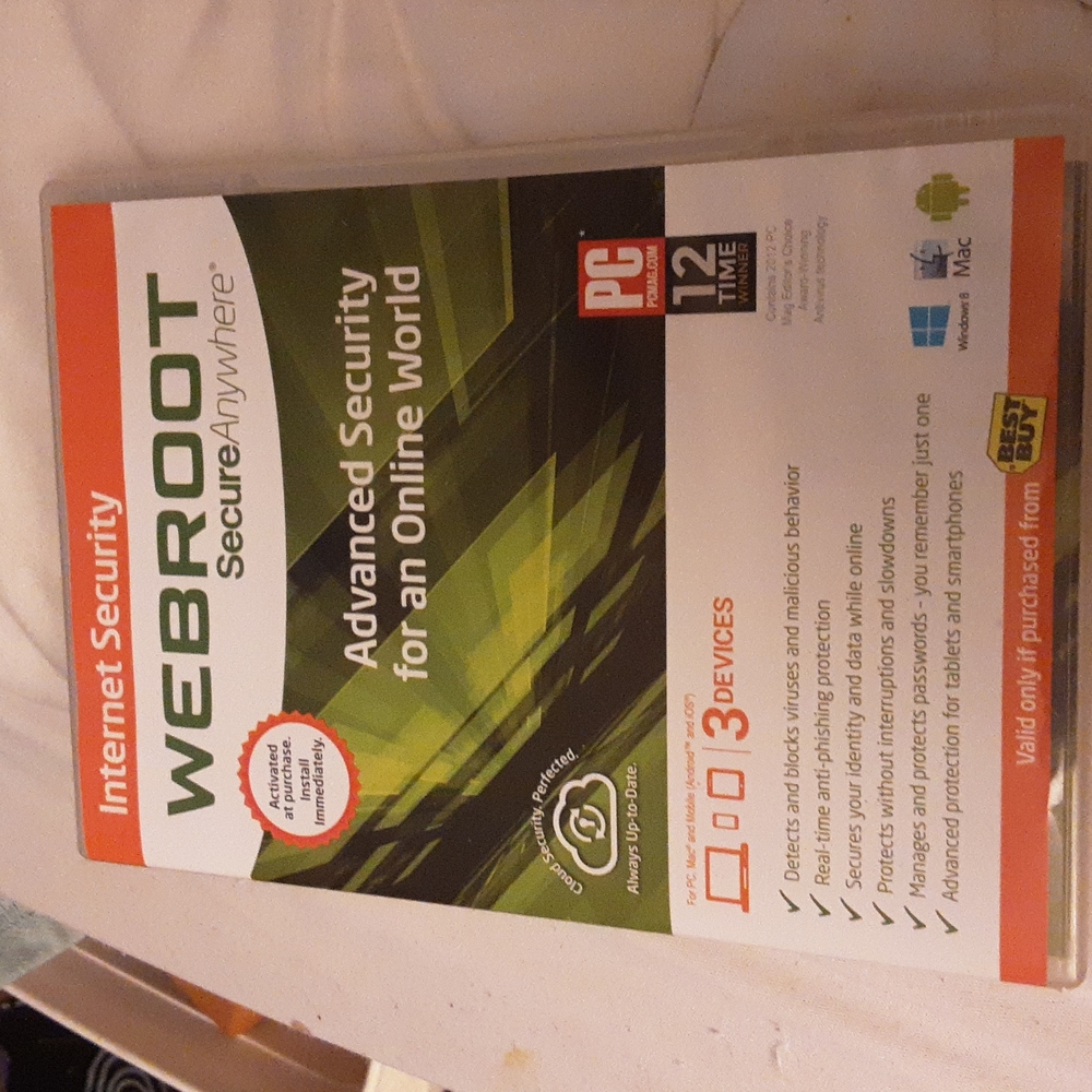 WEBROOT INTERNET SECURITY